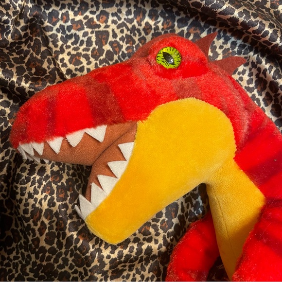 Build-A-Bear Red Raptor Stuffed Animal - Picture 13 of 16